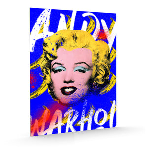 Alubild - Pop Art - Marylin Monroe