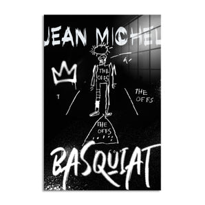 Glasbild - Pop Art - Jean Offs II