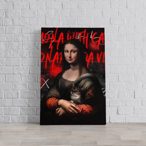 Leinwandbild - Pop Art - Mona Lisa