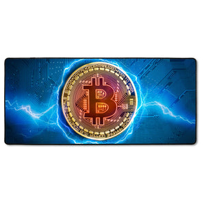 XXL Gaming-Mousepad - Bitcoin BTC auf Hauptplatine