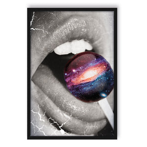 Poster im Rahmen - Galactic taste