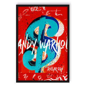 Poster im Rahmen - Pop Art - Andy Geld