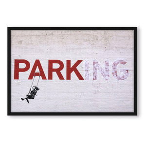 Poster im Rahmen - Parking