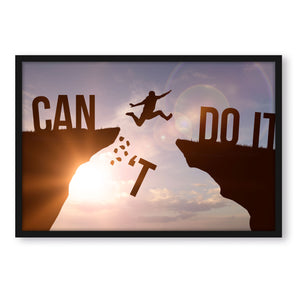 Poster im Rahmen - I cant do it Motivaton